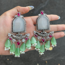 Grey Lina Earrings