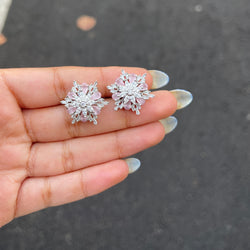 Pink Elisa Cubic Zirconia Studs